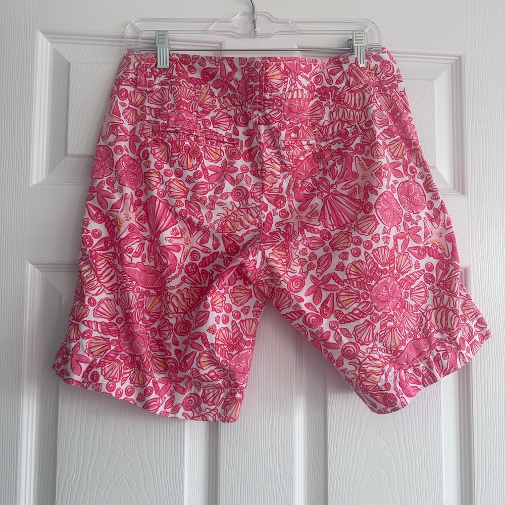 Lily Pulitzer Pink Bermuda Shorts - Picture 2 of 3